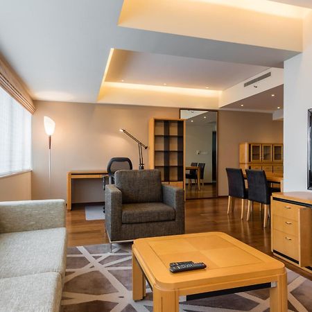 Shanghai Centre Serviced Apartment Exterior foto