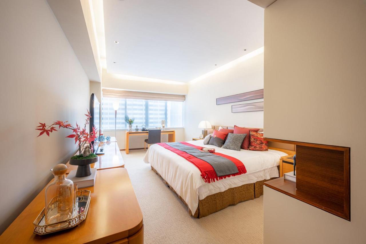 Shanghai Centre Serviced Apartment Exterior foto