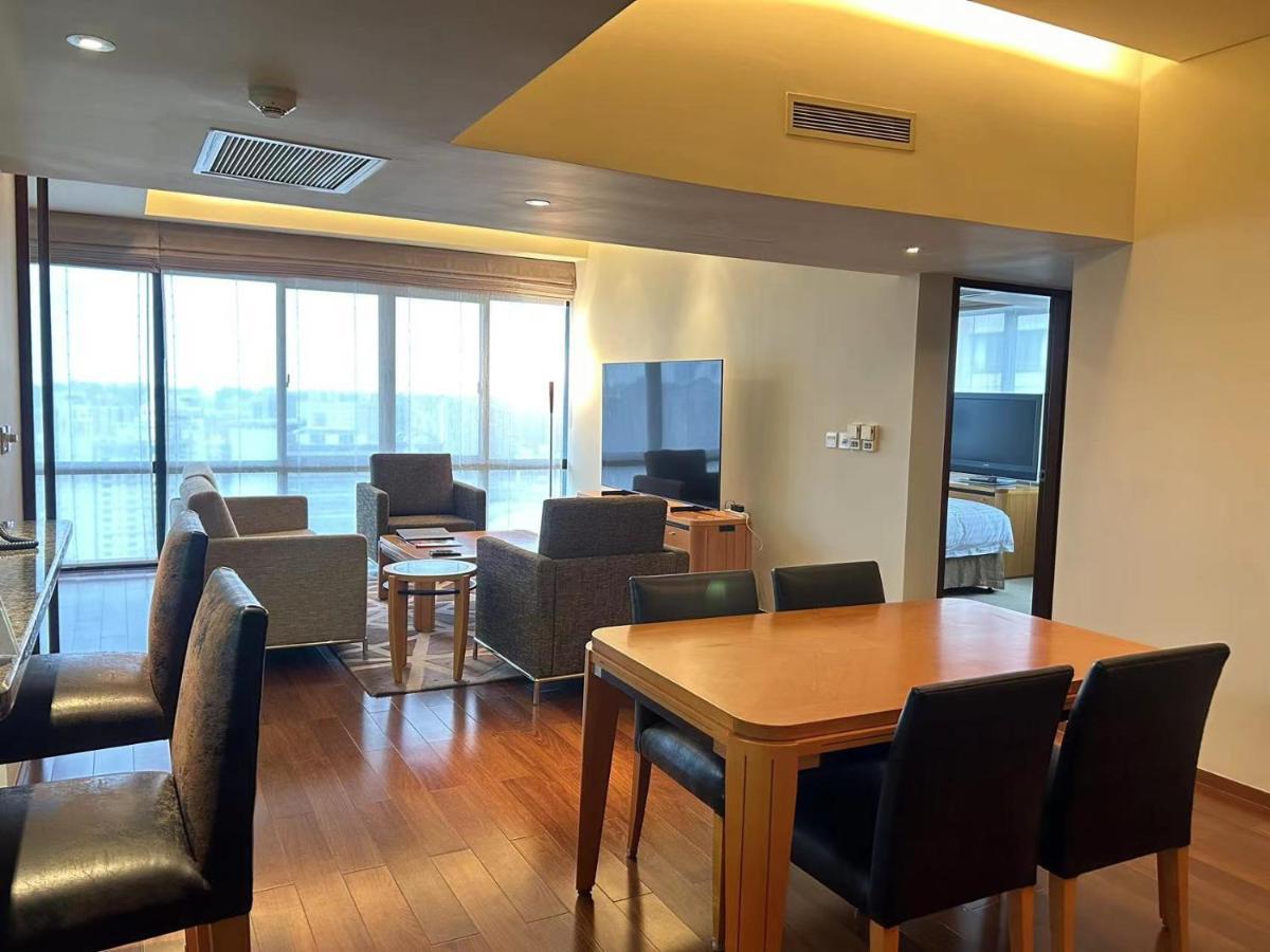 Shanghai Centre Serviced Apartment Exterior foto