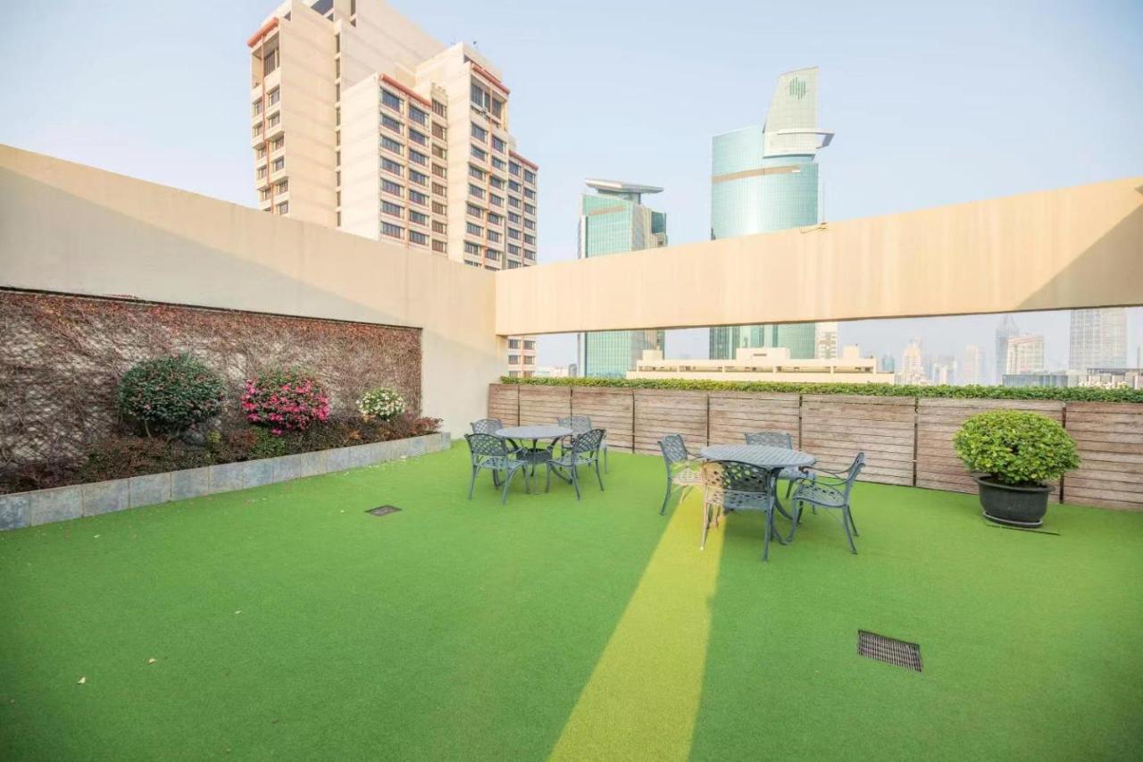 Shanghai Centre Serviced Apartment Exterior foto