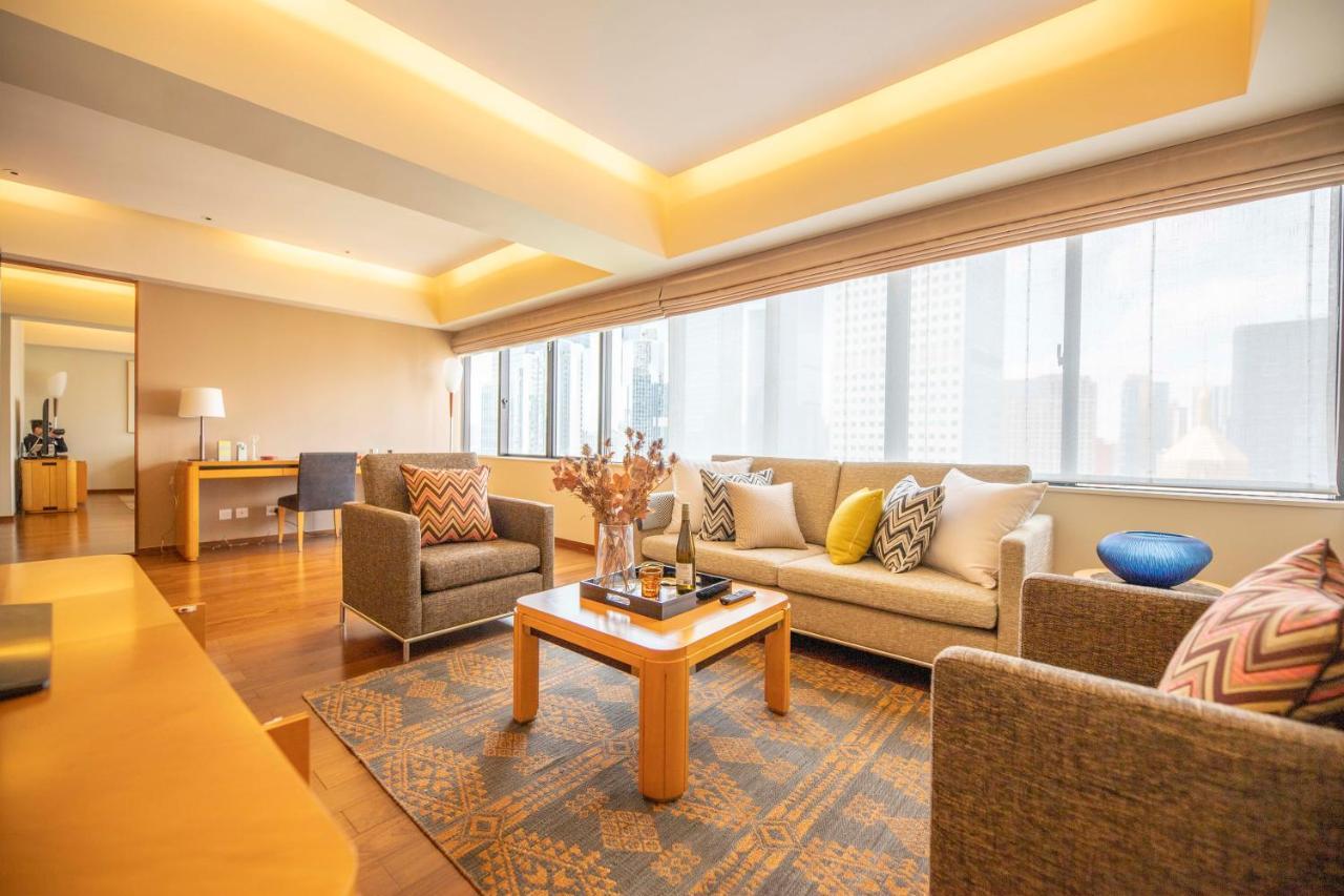 Shanghai Centre Serviced Apartment Exterior foto